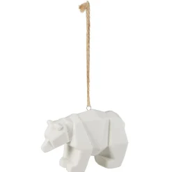 Animal origami en céramique blanc à poser ou à suspendre-Gifi Hot