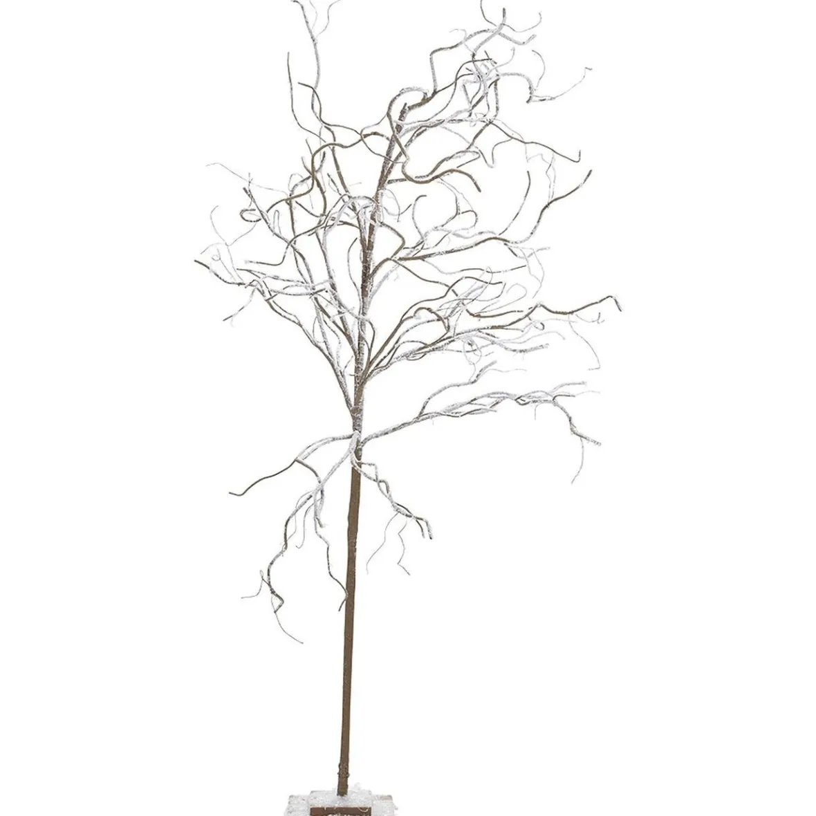 Arbre de Noël enneigé blanc effet neige H 130 cm-Gifi Hot