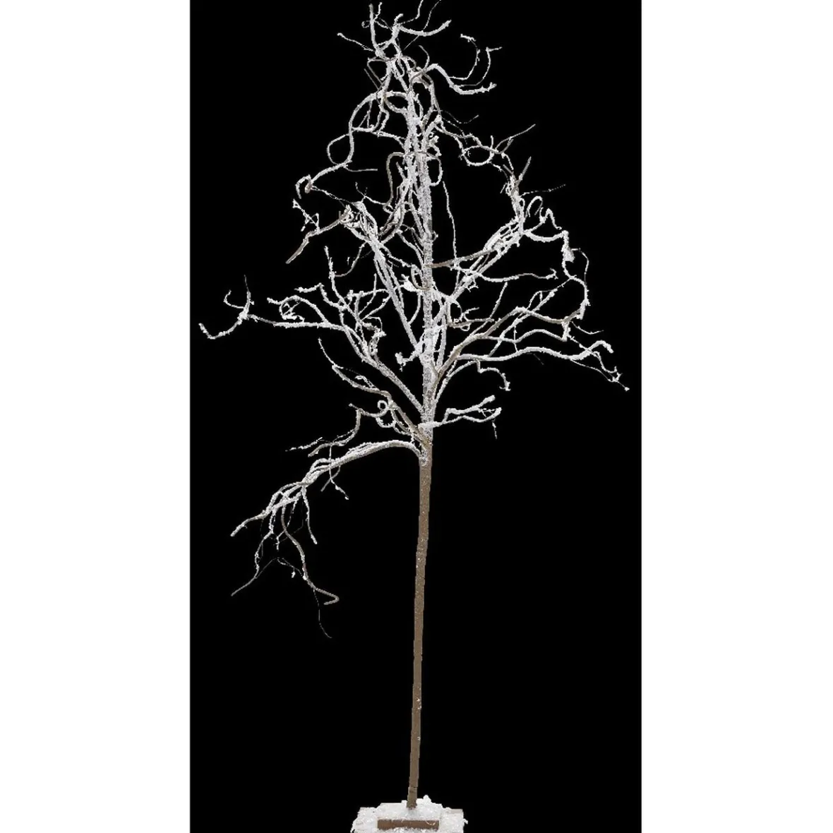 Arbre de Noël enneigé blanc effet neige H 130 cm-Gifi Hot