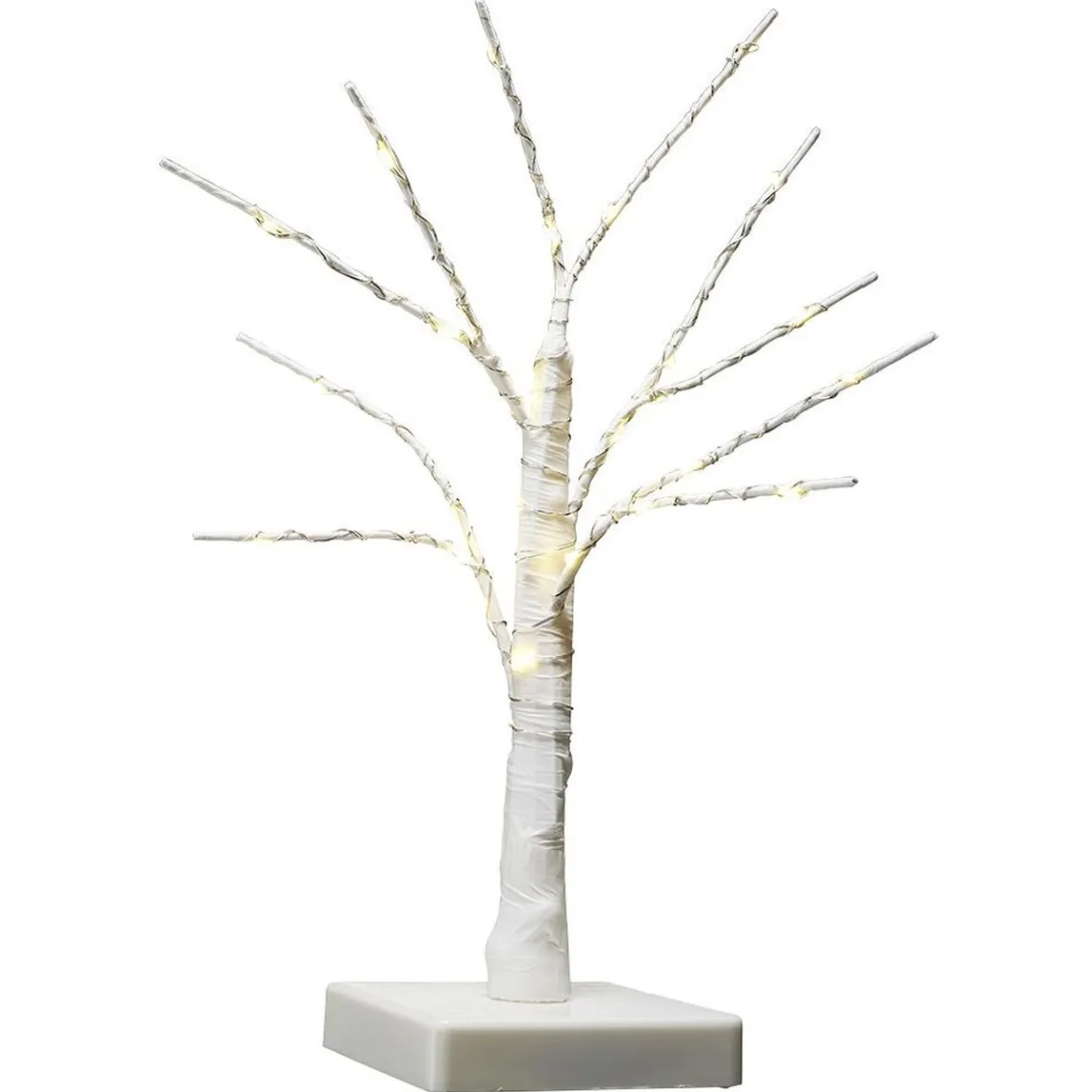 Arbre de Noël lumineux 30 LED à poser H32 cm-Gifi New
