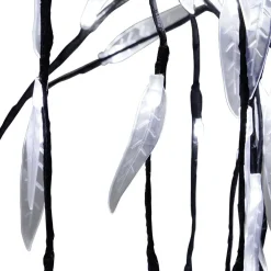 Arbre de Noël Saule pleureur lumineux 320 LED blanc froid H150cm-Gifi Clearance