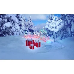 Arbre lumineux blanc 96 LED blanc-Gifi Clearance