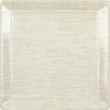 Assiette carton crème imitation lin x8-Gifi Sale