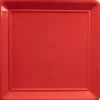Assiette en carton rouge grenadine x8-Gifi