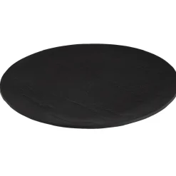 Assiette grise plastique x6-Gifi Online