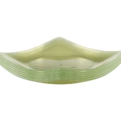 Assiette plastique verte x4-Gifi