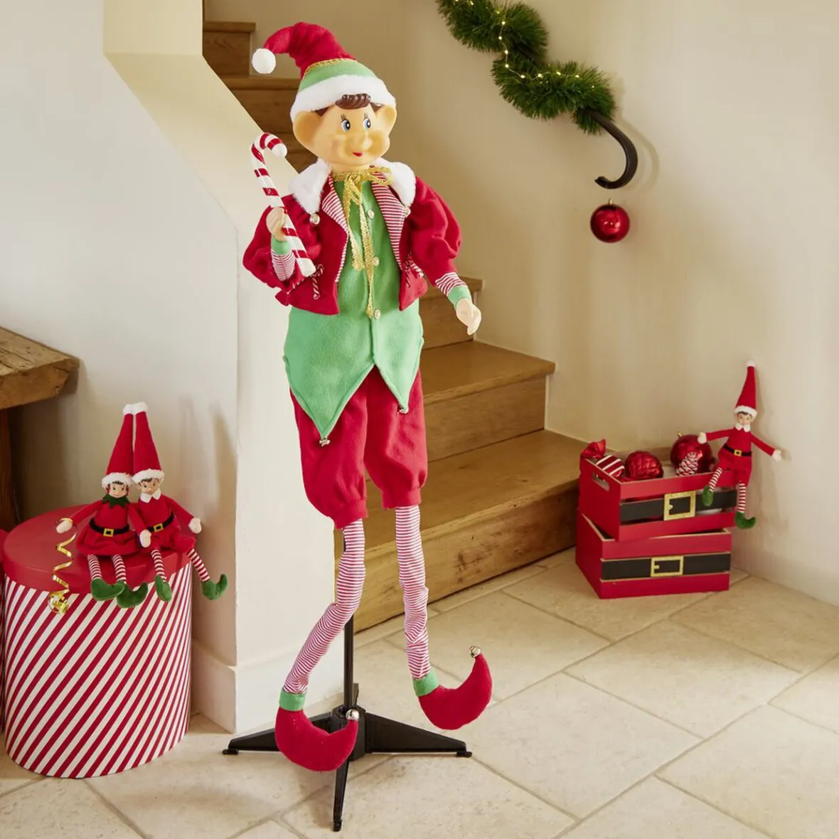 Automate lutin animé et musical H130cm-Gifi Outlet