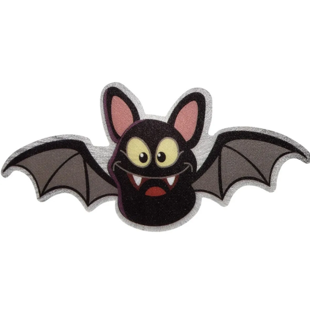 Badge lumineux chauve souris L.8 x l.5 x H.3 cm-Gifi Discount