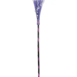 Balai sorcière Halloween fluo décor étoile H93 cm-Gifi Discount