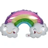 Ballon alu arc-en-ciel multicolore L80cm-Gifi Discount