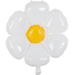 Ballon alu fleur marguerite Ø71cm-Gifi