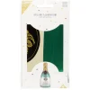 Ballon alu forme bouteille vert et doré H98cm-Gifi New