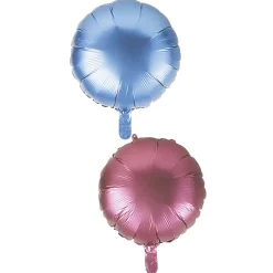 Ballon aluminium bleu et rose x 2-Gifi Online
