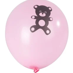 Ballon baptême rose x6-Gifi Online