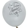 Ballon baudruche x12, motif bonne année-Gifi Best