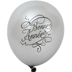 Ballon baudruche x12, motif bonne année-Gifi Best