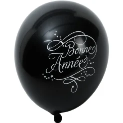 Ballon baudruche x12, motif bonne année-Gifi Best
