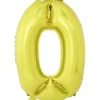 Ballon chiffre 0 aluminium-Gifi New