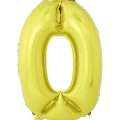 Ballon chiffre 0 aluminium-Gifi New