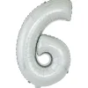Ballon chiffre 6 en aluminium-Gifi Hot