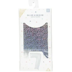 Ballon chiffre 7 en aluminium-Gifi Online