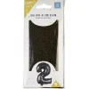 Ballon chiffre 2 noir argenté ou doré-Gifi Clearance