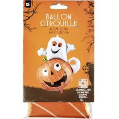 Ballon citrouille et fantôme Halloween-Gifi Online