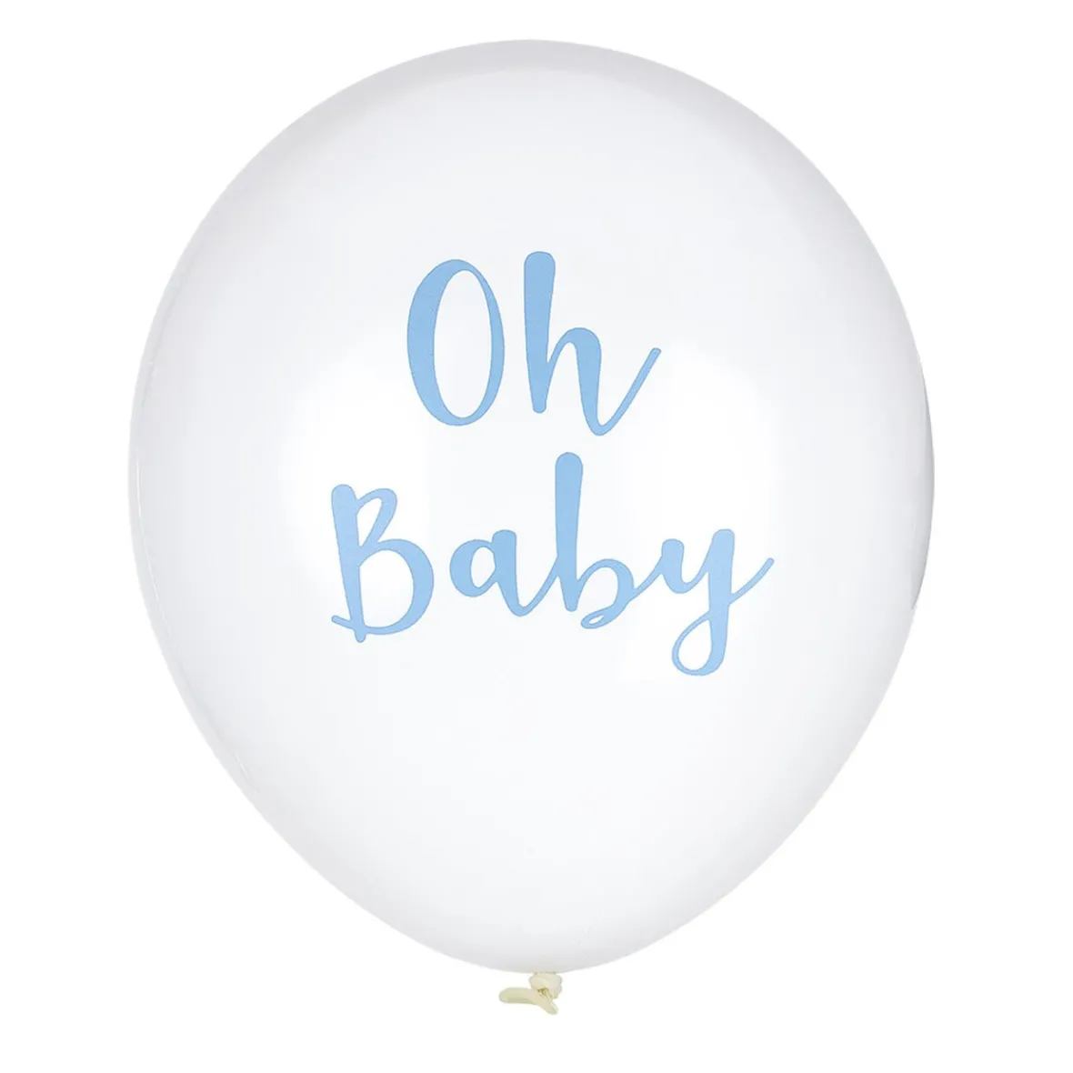Ballon décor Baby rose ou bleu x6-Gifi Outlet