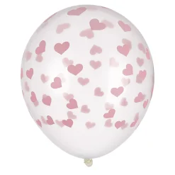 Ballon décor Baby rose ou bleu x6-Gifi Outlet