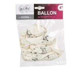 Ballon de baudruche ambiance cinéma x8-Gifi Hot