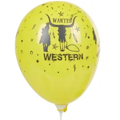 Ballon de baudruche ambiance western x8-Gifi New