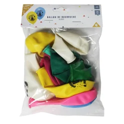 Ballon de baudruche anniversaire x10-Gifi Clearance