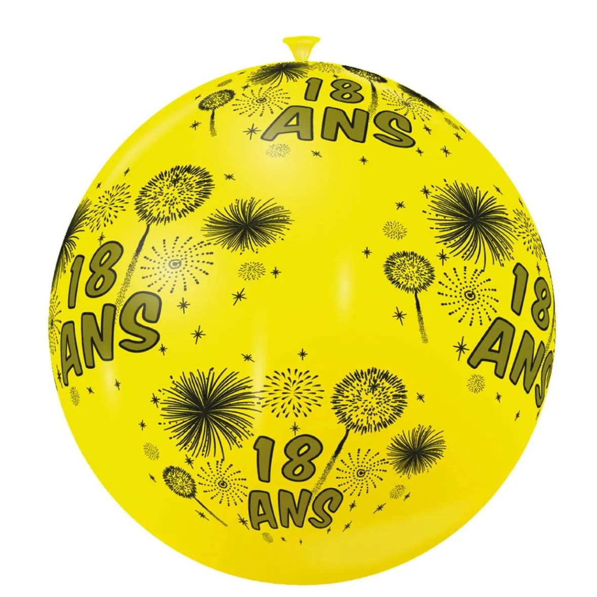 Ballon de baudruche anniversaire 18 ans-Gifi Online
