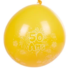Ballon de baudruche anniversaire 50 ans-Gifi Hot