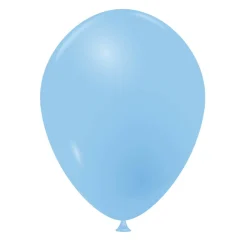 Ballon de baudruche bleu pâle x20-Gifi