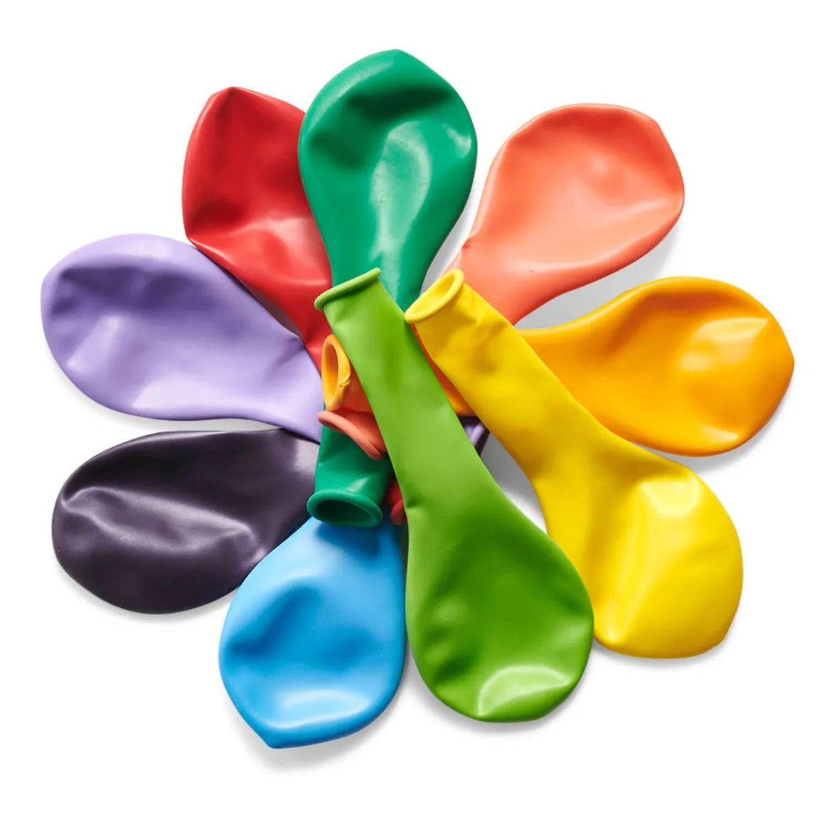 Ballon de baudruche multicolore x100-Gifi Online