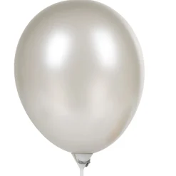 Ballon de baudruche nacré doré argenté noir x20-Gifi