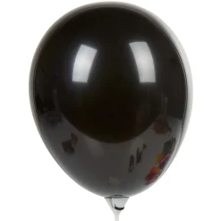 Ballon de baudruche nacré doré argenté noir x20-Gifi