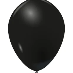 Ballon de baudruche uni noir x20-Gifi Discount