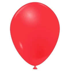 Ballon de baudruche uni rouge x10-Gifi Clearance