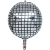 Ballon en 4D disco argenté 36cm-Gifi Sale