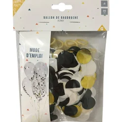 Ballon et ses confettis x6-Gifi Best