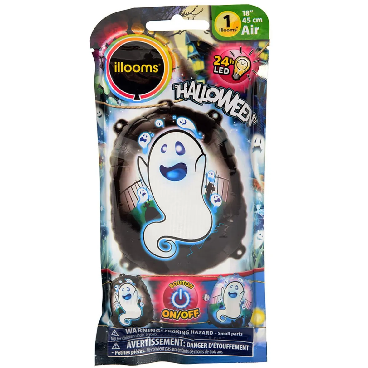 Ballon fantôme led Halloween-Gifi Sale