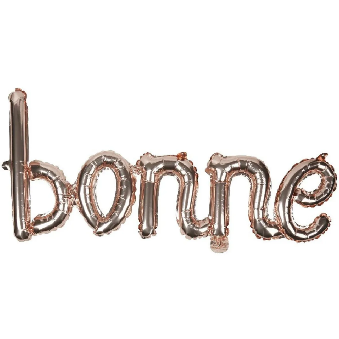 Ballon gonflable BONNE ANNÉE rose gold-Gifi Best