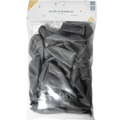 Ballon gris en latex x 20-Gifi Discount