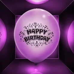 Ballon led coloré Happy Birthday x 5-Gifi New