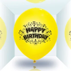 Ballon led coloré Happy Birthday x 5-Gifi New