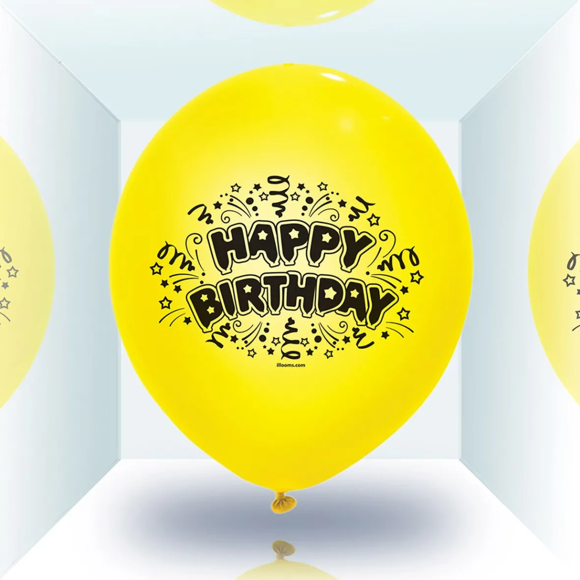 Ballon led coloré Happy Birthday x 5-Gifi New