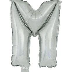 Ballon lettre M en aluminium-Gifi