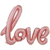 Ballon LOVE en aluminium-Gifi